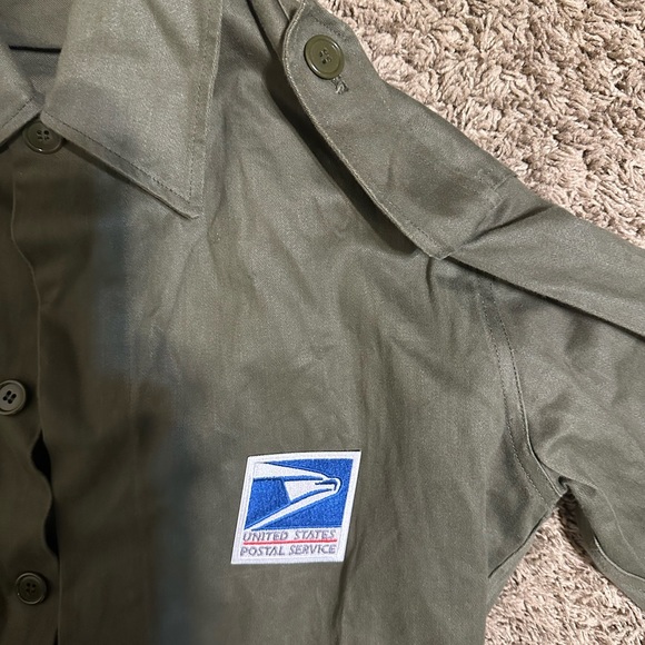 Vintage USPS “Military Green” Coveralls 90s size Large - Picture 6 of 13
